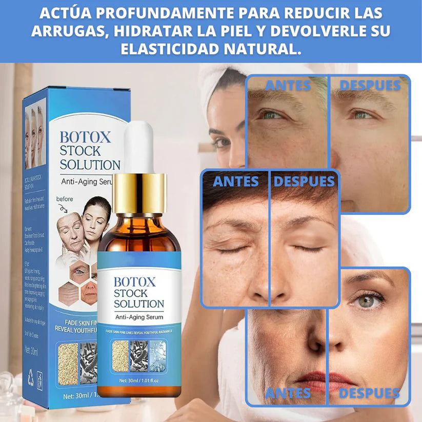 Botox Stock Solution – Suero Antiarrugas Facial (30ml)